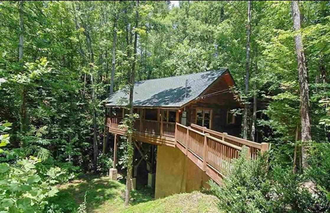 Creekside Paradise Found! One-Bedroom Mountain Cabin In Pigeon Forge Sevierville Luaran gambar